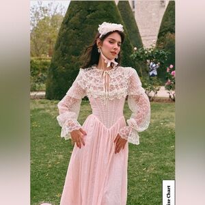 Lacemade Pink Knight Corset Dress